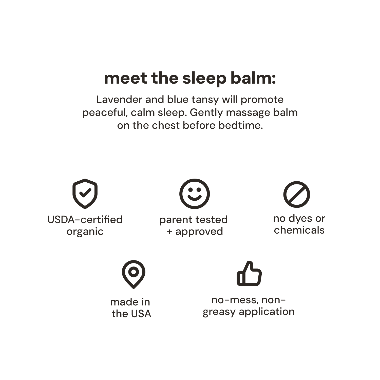 baby sleep balm