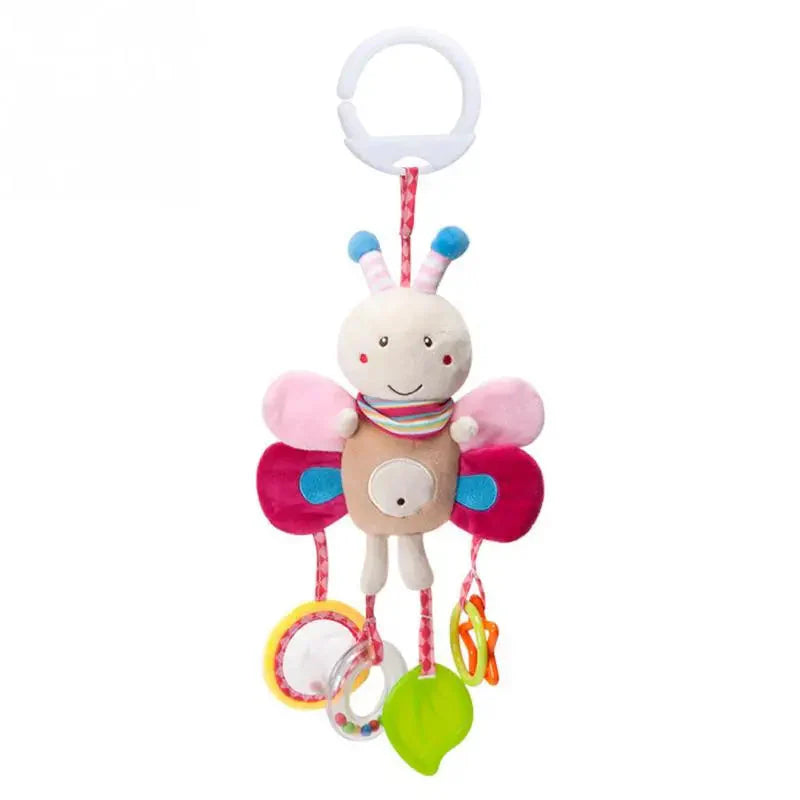 Soft Infant Crib Stroller Mobile Hanging Rattle Toy