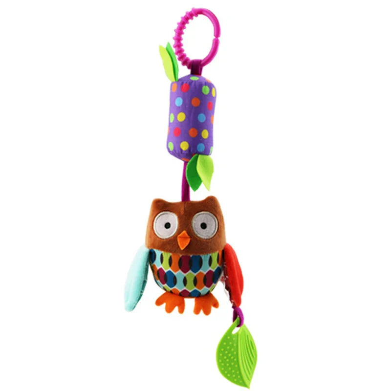 Soft Infant Crib Stroller Mobile Hanging Rattle Toy