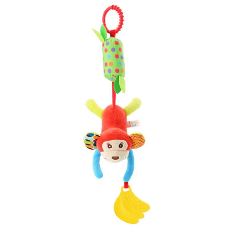 Soft Infant Crib Stroller Mobile Hanging Rattle Toy