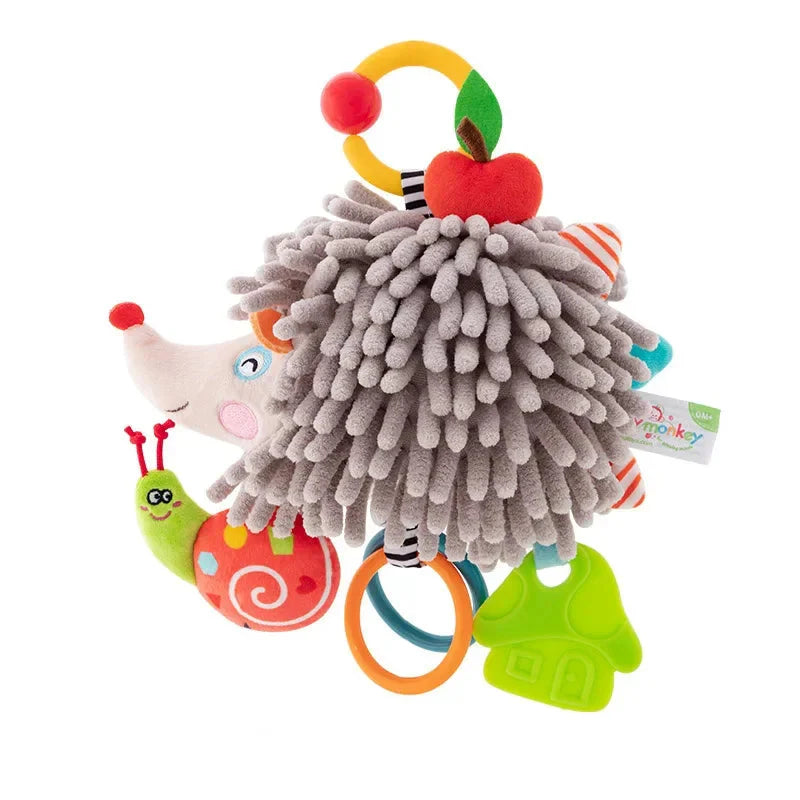Soft Infant Crib Stroller Mobile Hanging Rattle Toy