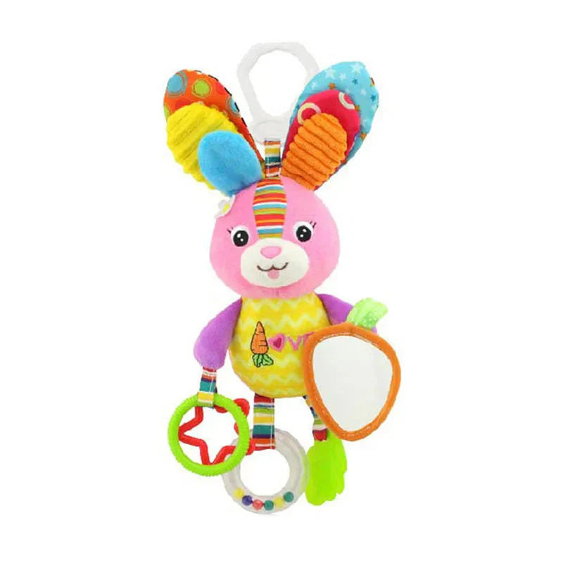 Soft Infant Crib Stroller Mobile Hanging Rattle Toy