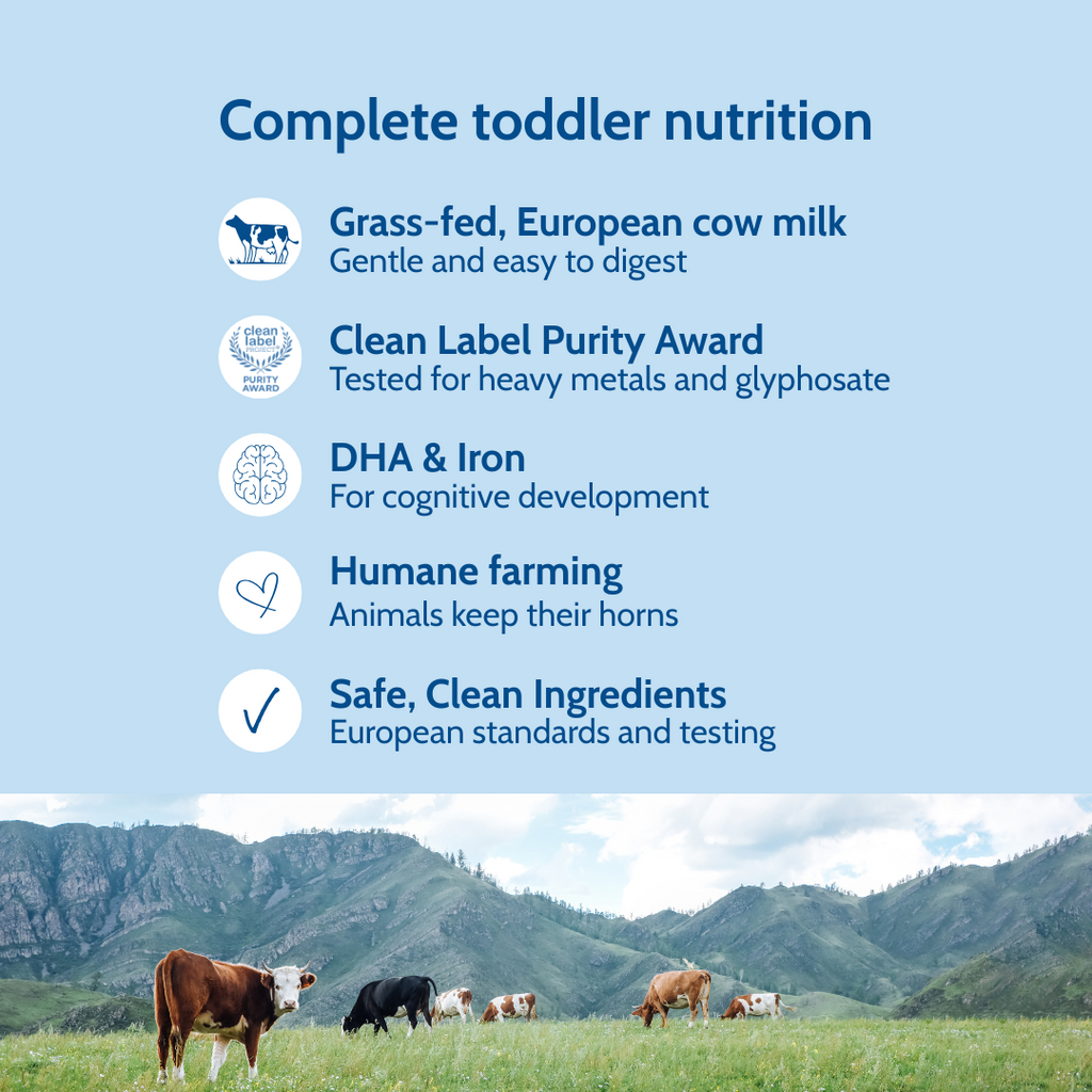 Holle Cow Milk Toddler Drink 6-Tin Bundle